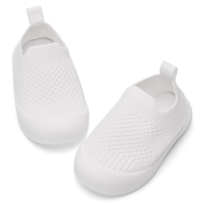 Easy-wear slip-on toddler shoes with classic checkered pattern. Flexible and comfortable for first steps.