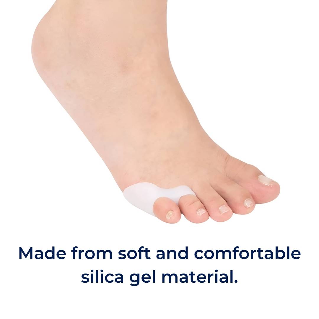 ToeGuard toe straightener for bunion & hammertoe relief. Offers orthopedic support, pain relief & foot alignment.