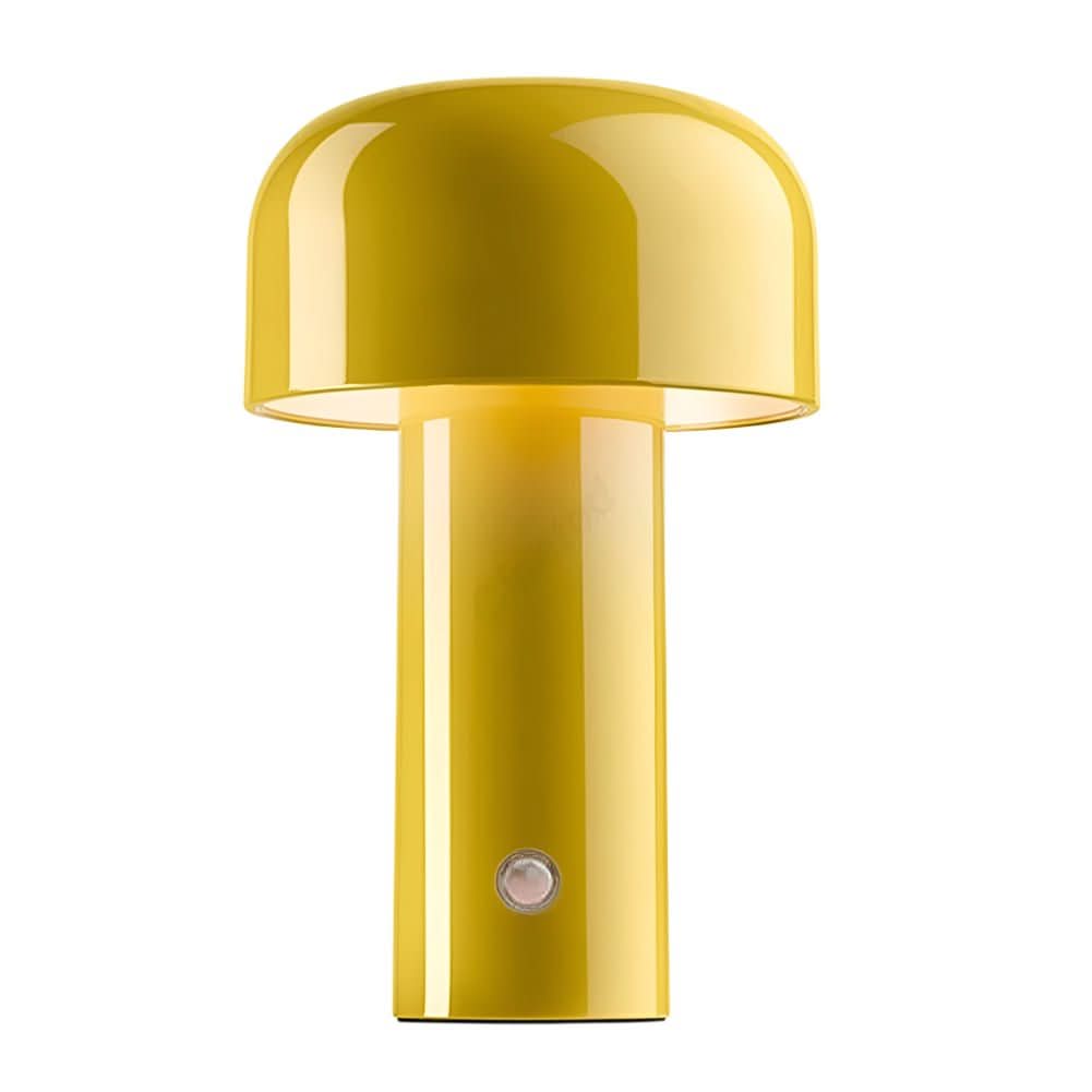 Contemporary portable accent lamp, enhancing room decor with its sleek design and LED light.