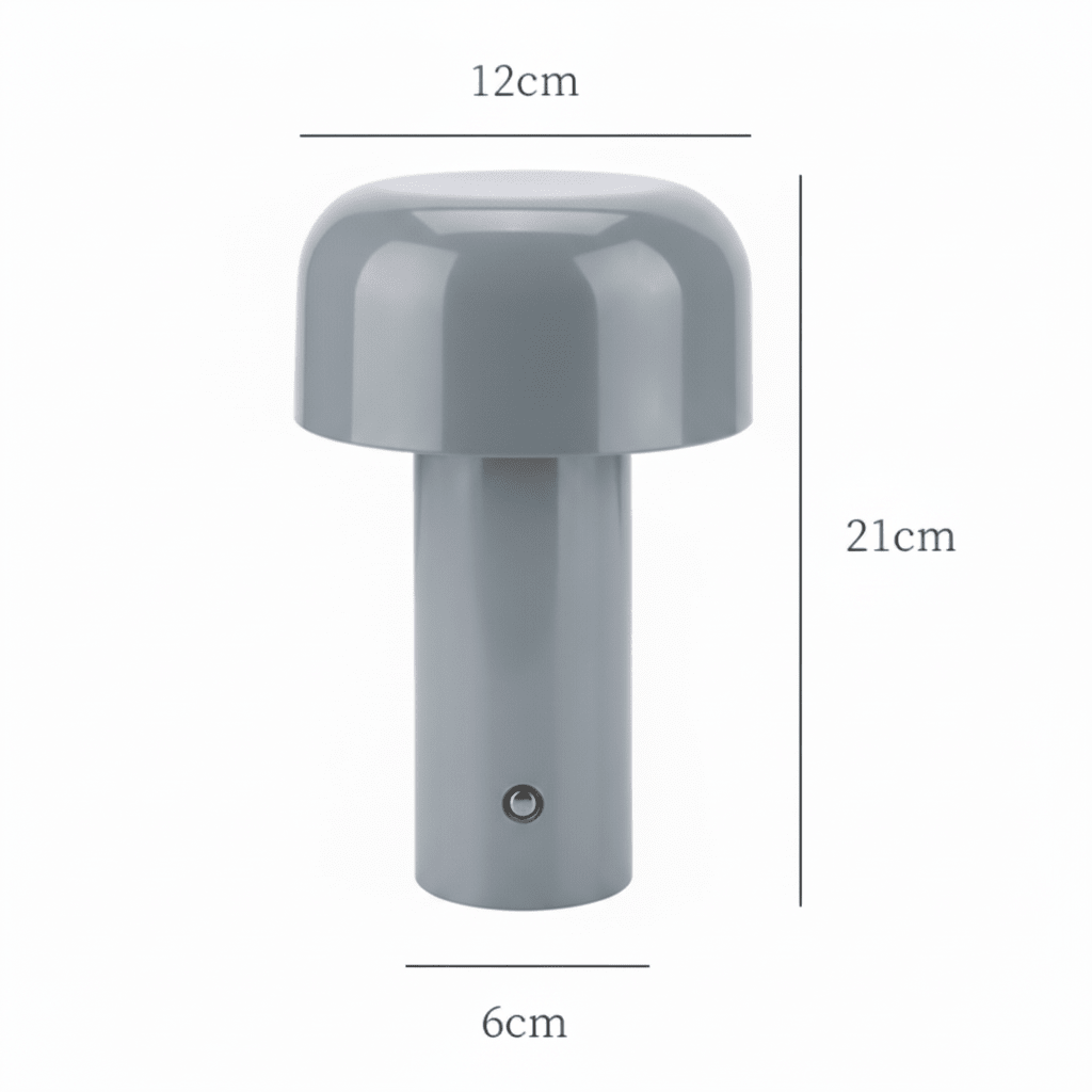 Dorm room essential: Portable USB LED lamp with touch control for versatile placement and decor.