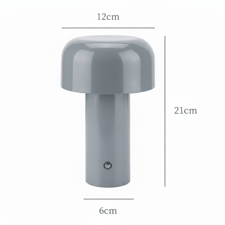 Dorm room essential: Portable USB LED lamp with touch control for versatile placement and decor.