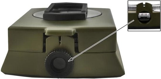 Durable TrailGuide professional outdoor compass for survival, hiking & camping. Features glow-in-dark dial & precise navigation.