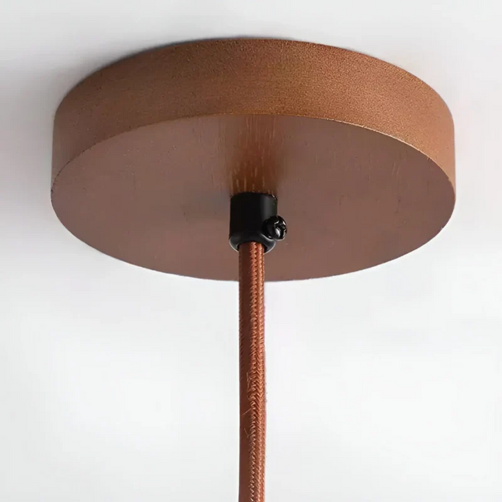 TranquilHalo LED Japanese style pendant lamp. Modern ambient lighting, a stylish ceiling light for serene home decor.