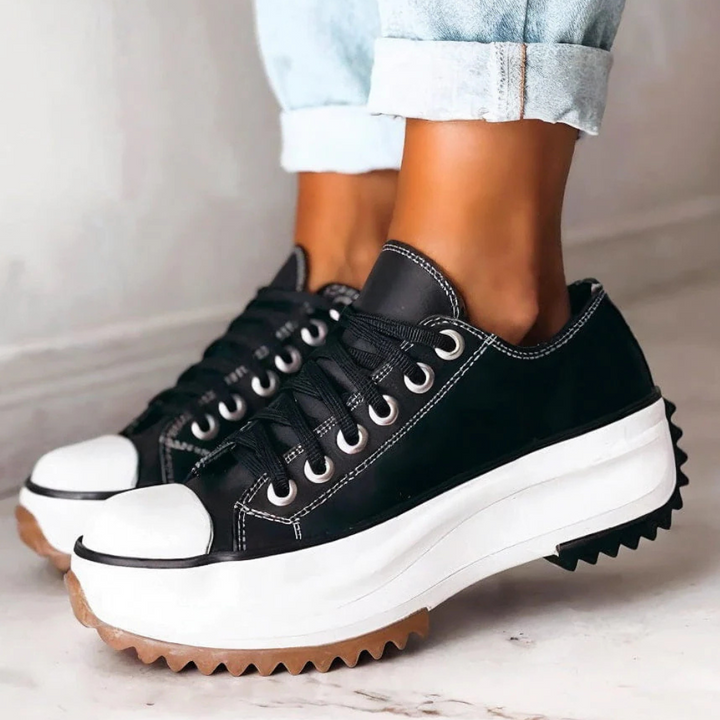 Chunky platform sneakers for women, Nova, offering comfortable, everyday wear & trendy street style.