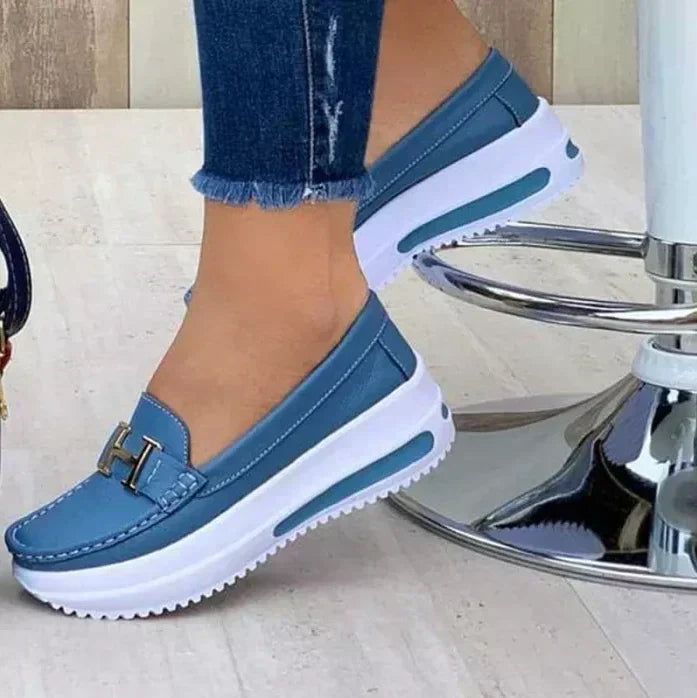 Fashionable women's orthopedic footwear providing superior arch support & comfort.