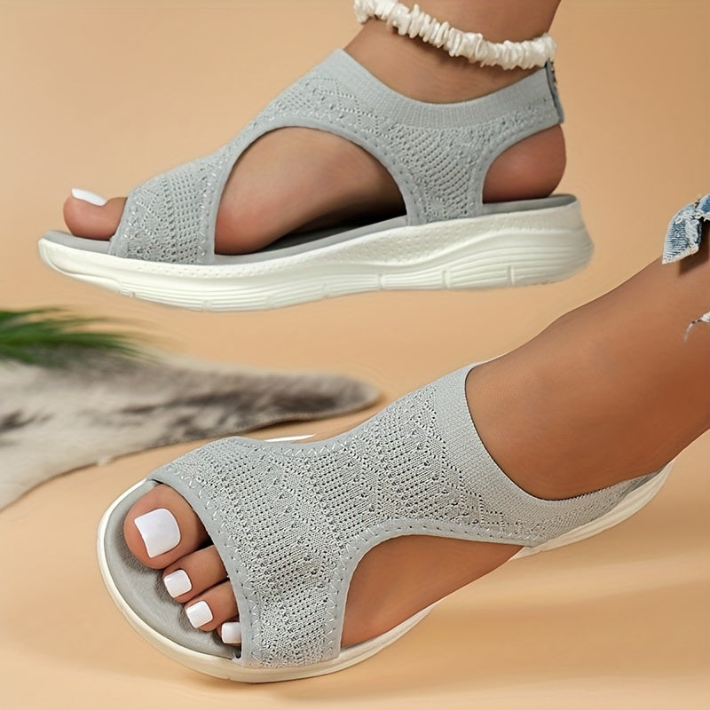 Women's trendy slip-on sandals with adjustable straps for ultimate comfort. Casual summer footwear.
