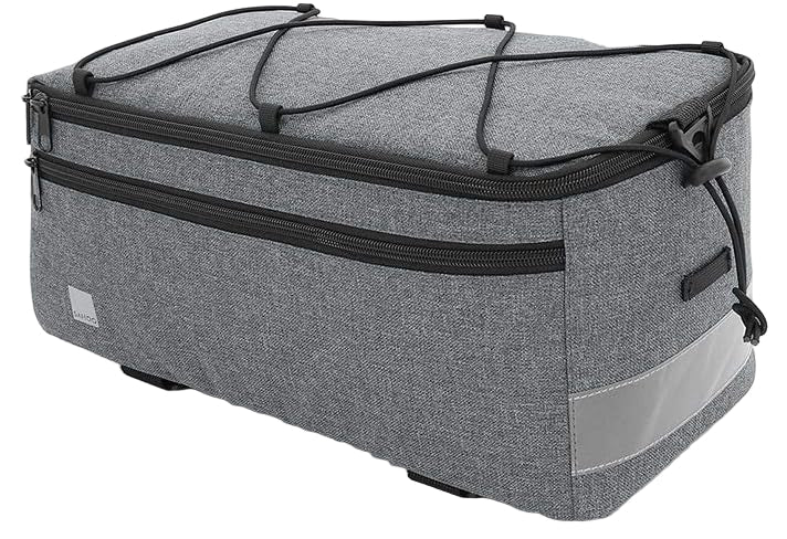 Outdoor gear: Insulated bike trunk bag, 8L capacity, perfect for picnics and bike storage