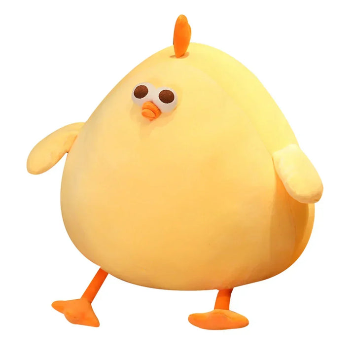 Ultra-cuddly plush chicken toy for kids. Soft stuffed animal, perfect comfort buddy & gift for toddlers.