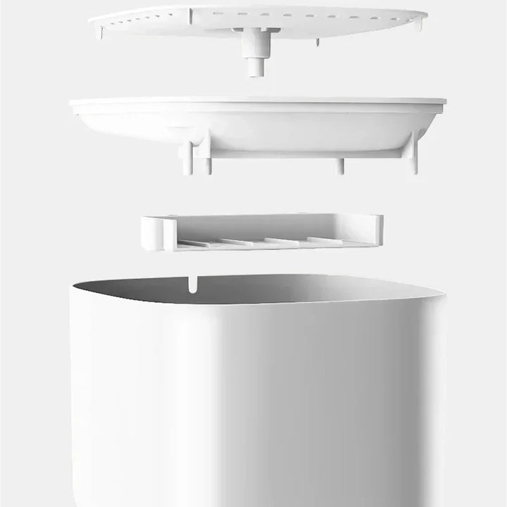 Whisper-quiet 3L pet water fountain for cats & dogs, offering continuous filtered water & a peaceful home.
