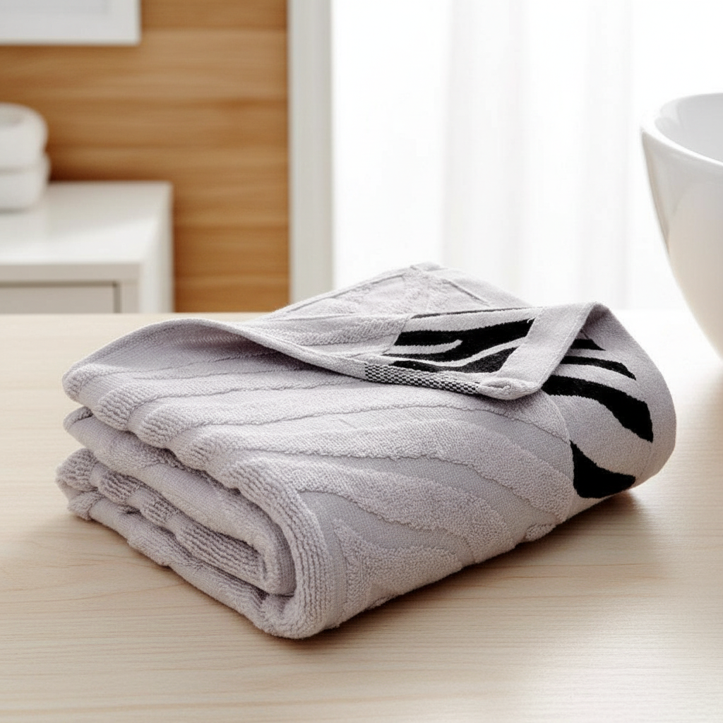 Ultra soft bamboo fiber quick dry towel, large and absorbent, perfect for travel or beach use