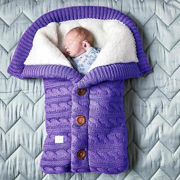 Plush, ultra-soft fleece baby blanket, an excellent baby shower gift for infant comfort and warmth.