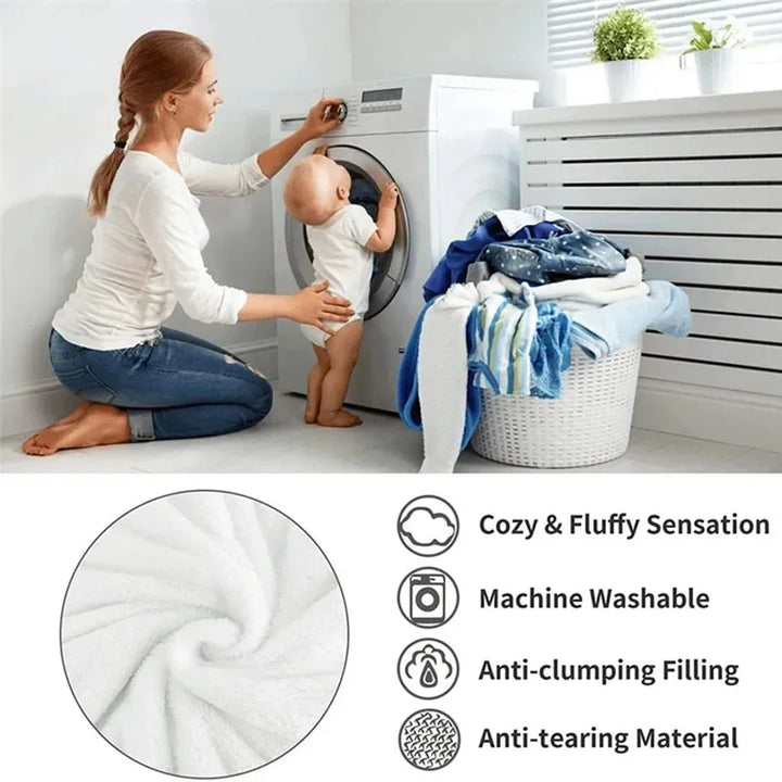 Ultra-soft plush fleece throw blanket, offering warm and cozy comfort. A perfect addition to any home decor.