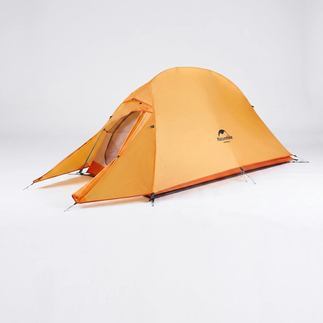 Durable ultralight 1-2 person camping tent. Freestanding dome tent, perfect portable shelter for 3-season use.