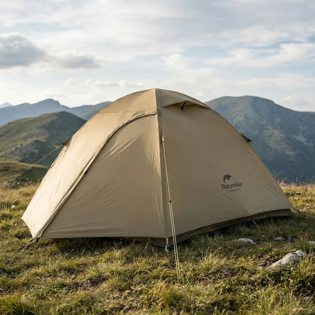 Ultralight 2-person camping dome tent, perfect for backpacking & hiking adventures.