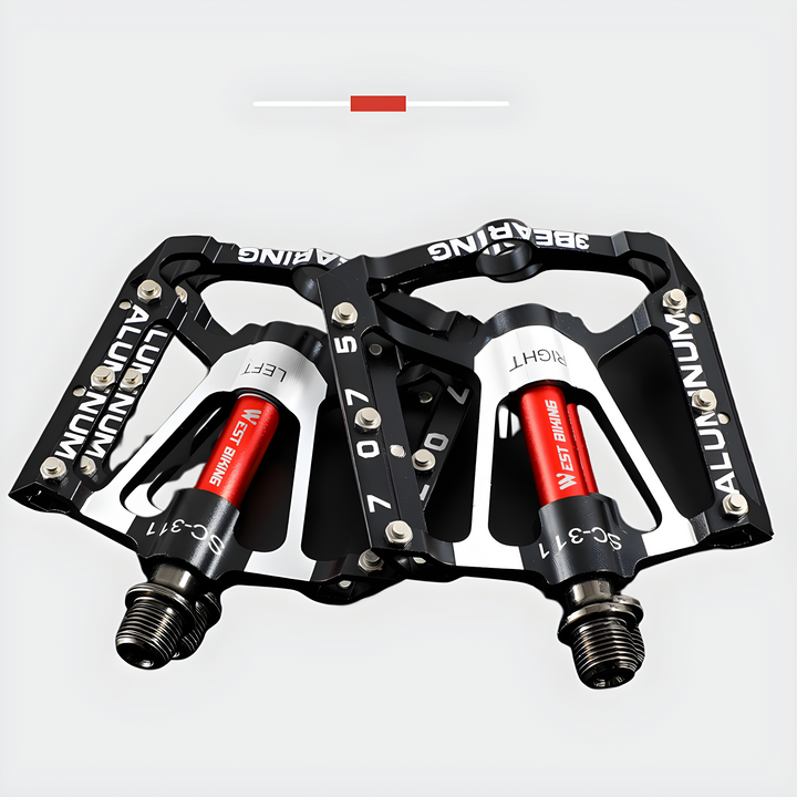 Ultralight anti-slip bicycle pedals, TrailPro, for enhanced cycling grip on mountain & road bikes.