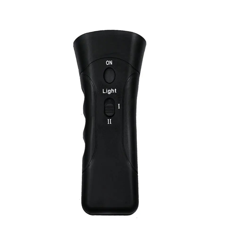 Humane ultrasonic dog barking deterrent for peaceful pet training, stopping excessive barking without harm.