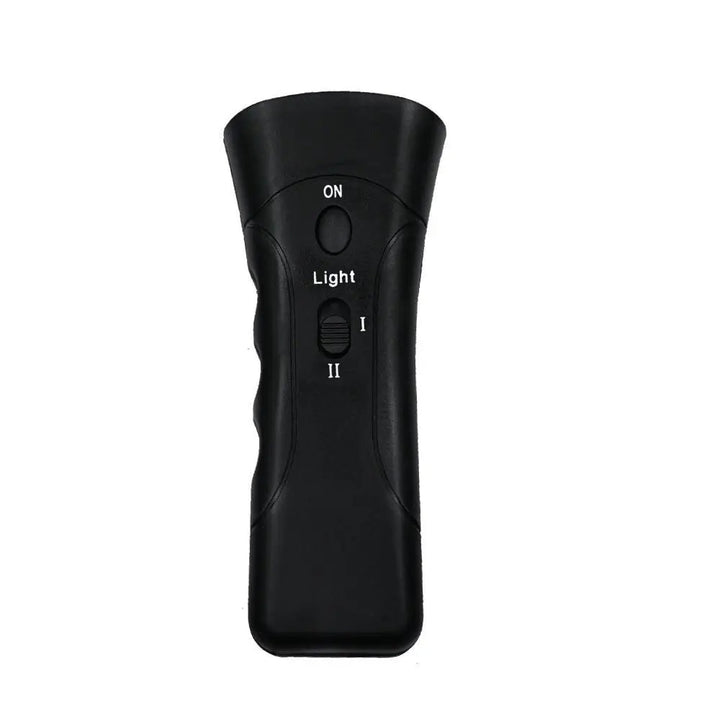 Humane ultrasonic dog barking deterrent for peaceful pet training, stopping excessive barking without harm.