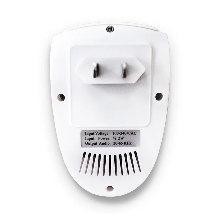 Compact ultrasonic device repels bed bugs & insects, offering non-toxic home protection & pest control.