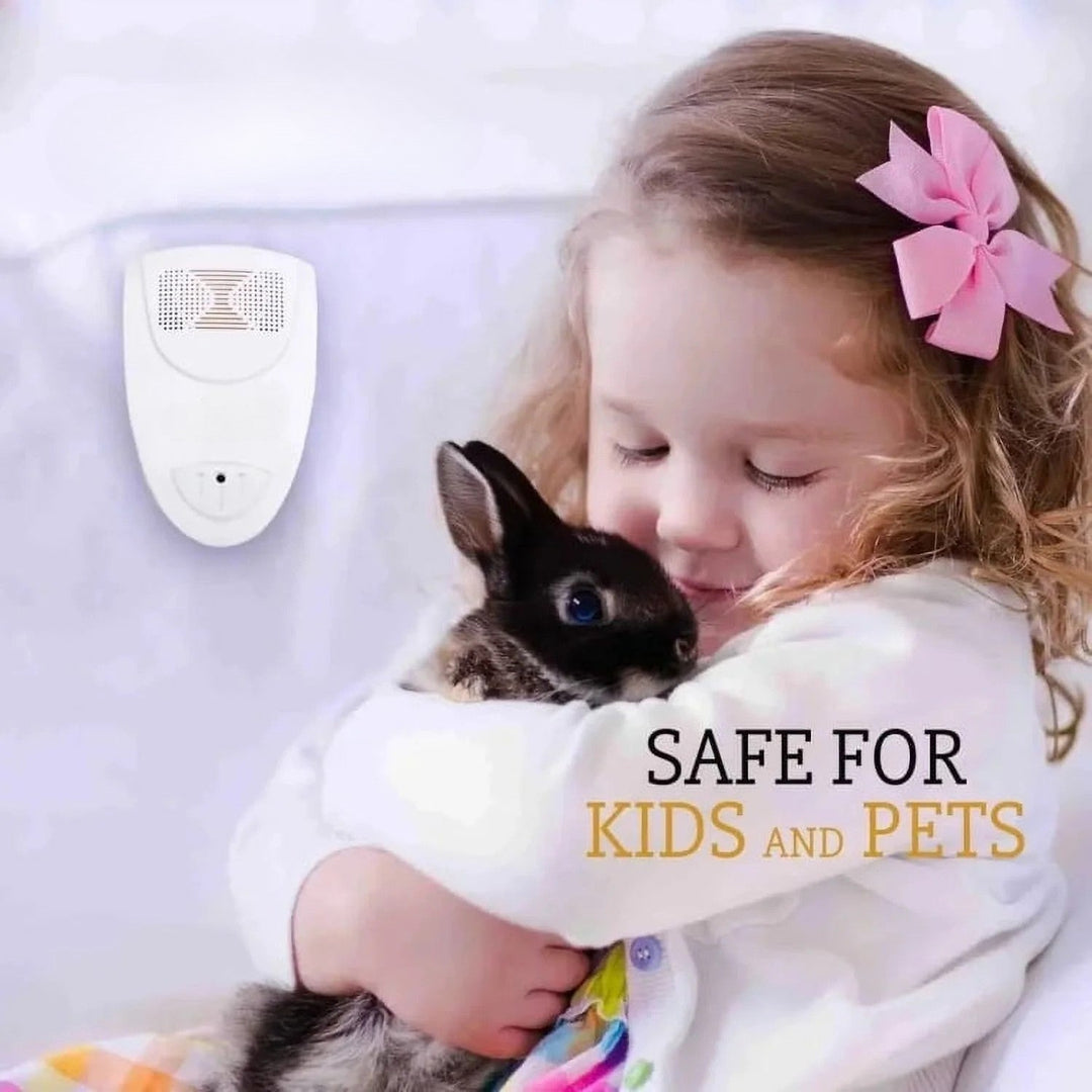 Eliminate bed bugs with this non-toxic ultrasonic repeller. Quick & effective home pest control solution.