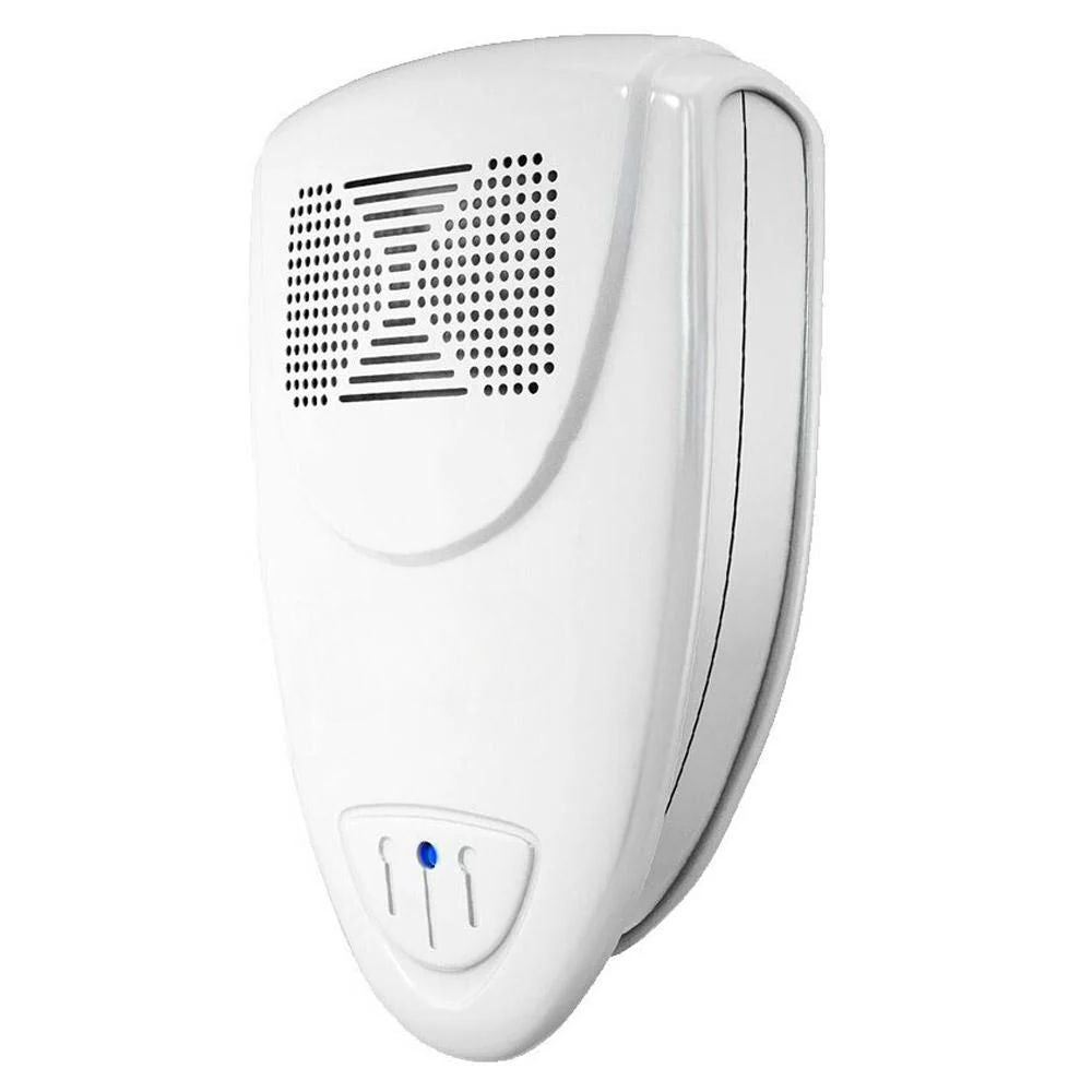 Ultrasonic pest repeller for home, effectively driving away mice, rats, and insects. Safe, electronic indoor pest control.