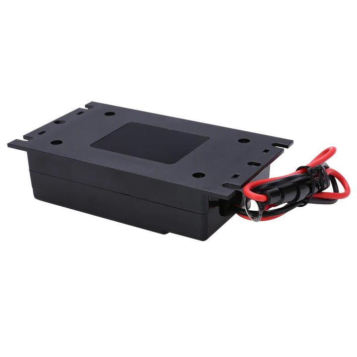 Compact ultrasonic car rodent repeller. Auto accessory for vehicle protection & pest deterrent. Easy install.