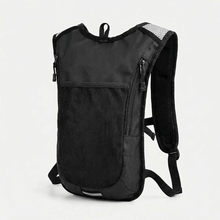 Durable, water-repellent 10L hydration pack for cycling, essential outdoor gear for trail riding.