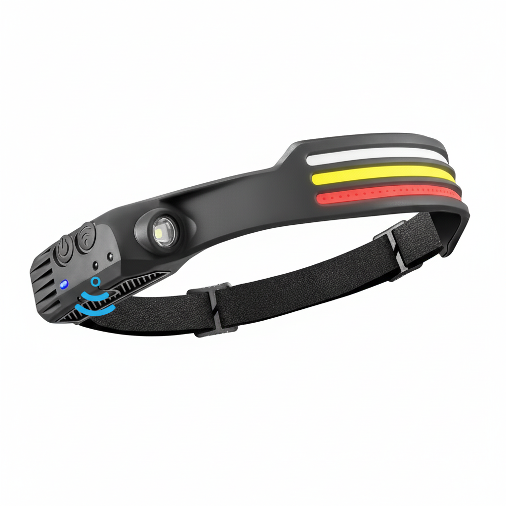 Durable, powerful 1500 lumens LED headlamp for reliable bright light during extreme outdoor sports, hiking & emergencies.