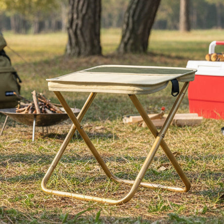 Unisex 2-in-1 folding chair backpack, perfect for hiking, camping & fishing. Portable seating & storage.