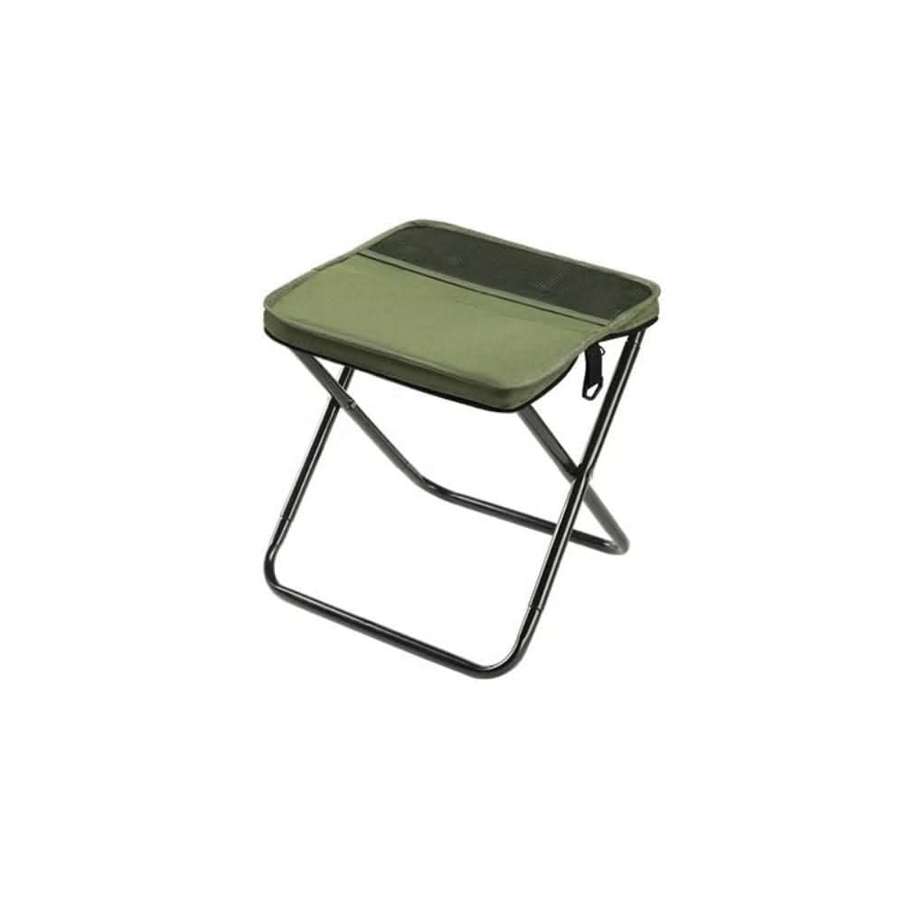 Durable & waterproof folding chair backpack with integrated stool for rugged outdoor use & travel.
