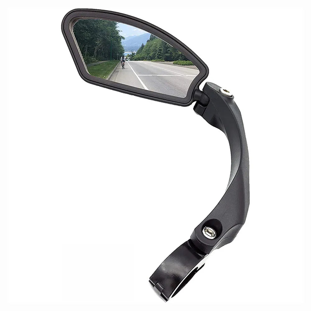 Set of 2 HD wide-angle bike mirrors. Enhance safety on bikes & scooters with clear rear vision.