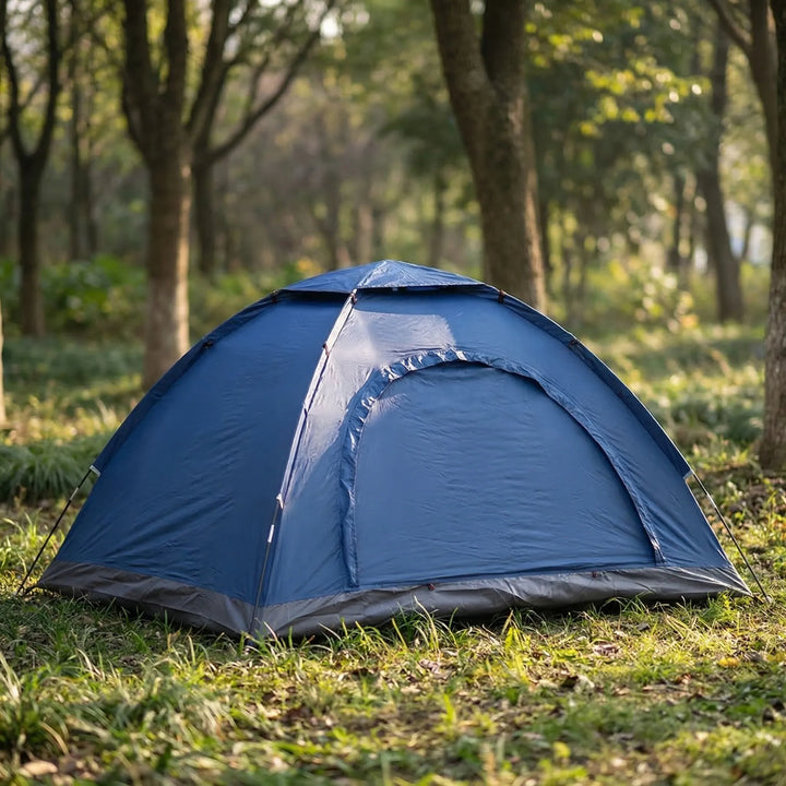 Unisex 2-person quick setup camping tent, water repellent, ideal for hiking & outdoor adventure.