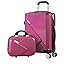 Travel smart with this unisex 2-piece hardshell luggage set, TSA lock, spinner wheels, strong and reliable