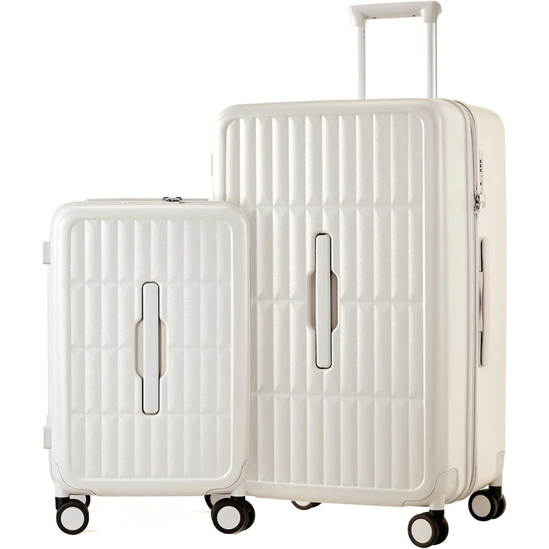 Lightweight unisex hardshell spinner luggage, airline-approved & perfect for quick getaways and vacations.