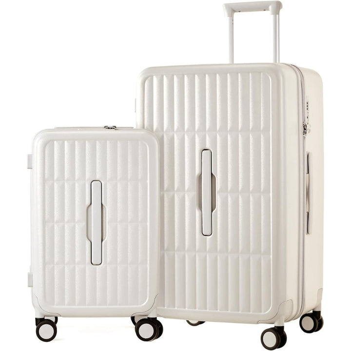 Lightweight unisex hardshell spinner luggage, airline-approved & perfect for quick getaways and vacations.
