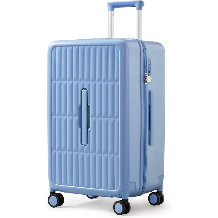 Durable 20-inch travel carry-on with a unique 3:7 split interior for efficient packing & organization.