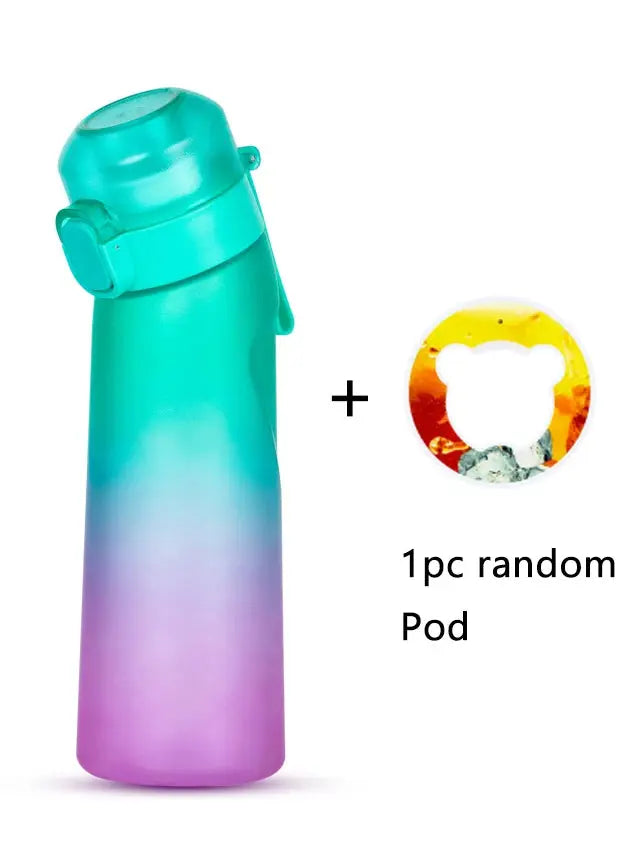 Aroma-infused water bottle, 0.65L. A healthy, refreshing alternative to sugary beverages.