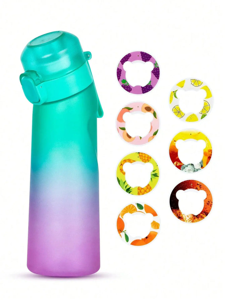 Drink healthy with this reusable aroma water bottle. 0.65L capacity, perfect for daily use.
