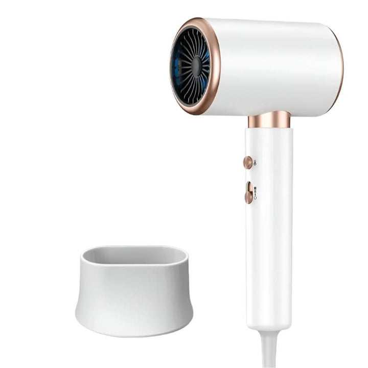 High-performance ionic hair dryer for beauty care. Ensures fast, frizz-free drying & smooth, healthy hair.