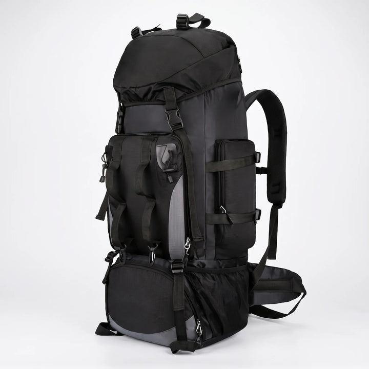 Spacious 24-gallon hiking backpack, ideal for extended outdoor adventures, camping gear, and long trips.