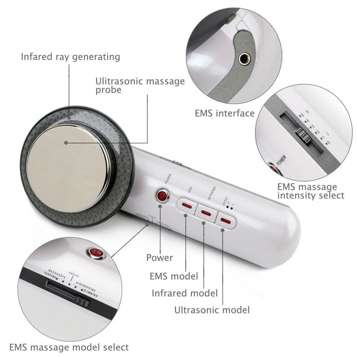 Unisex home spa device for fat reduction & anti-cellulite treatment. Enjoy professional body sculpting results.