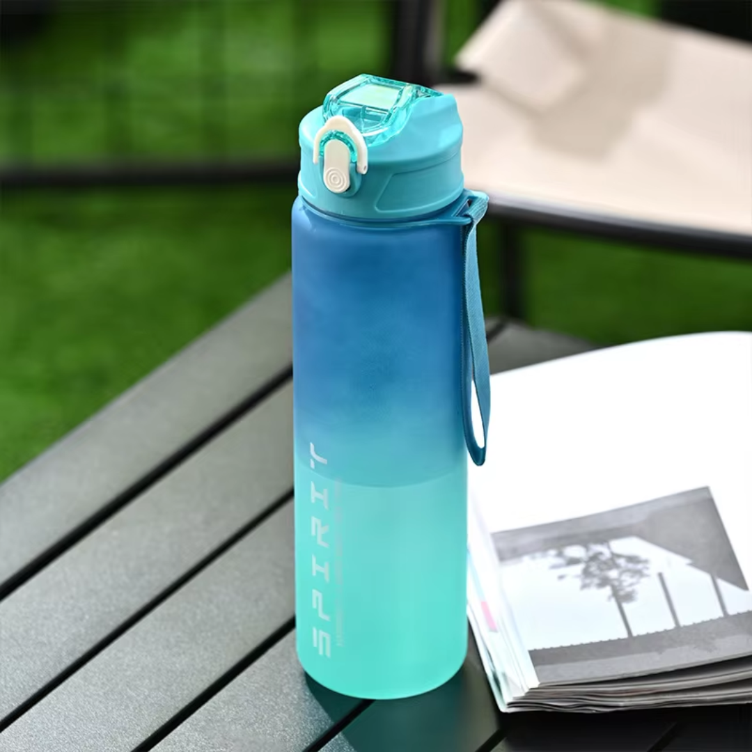 Portable 34oz leakproof water bottle, ideal for gym, fitness, outdoor, and daily active hydration.