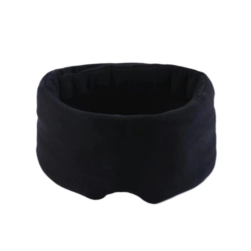 Ultimate sleep comfort with this unisex travel neck pillow set, includes head support & mask.