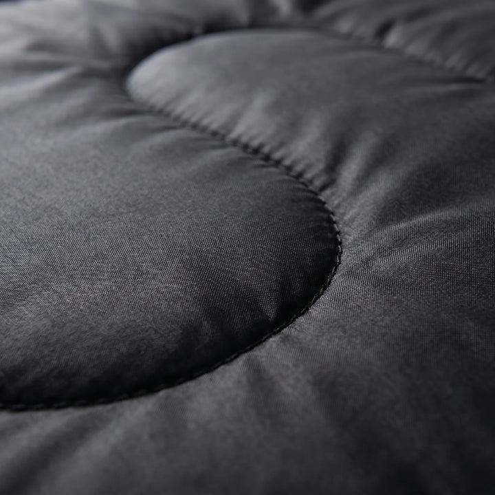 Portable 4-season sleeping bag, warm & comfortable for unisex camping, hiking, & outdoor adventures.