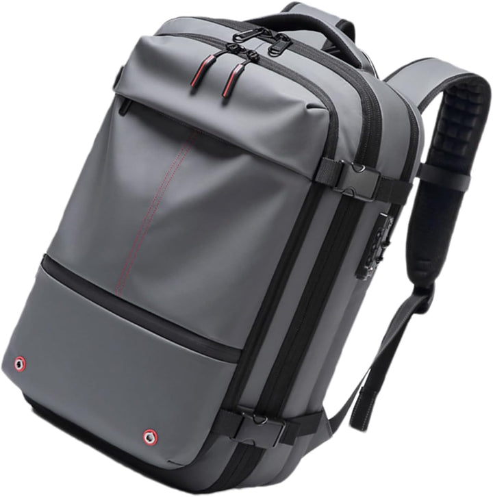 Dry wet separation compartment, essential for a waterproof 60L travel backpack.