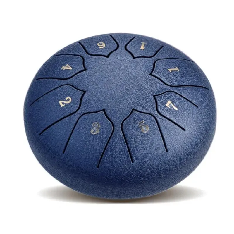 Unisex 8-tone calming rain drum, a portable musical instrument perfect for relaxation and meditation. Beginner-friendly.