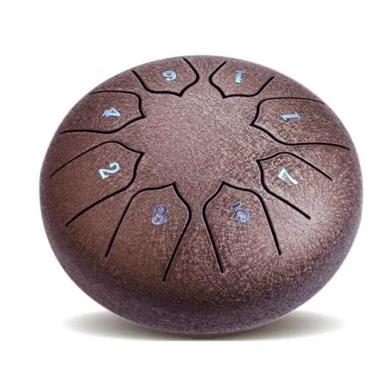 Kids' beginner tongue drum, a portable musical instrument for relaxation, stress relief, and musical exploration.