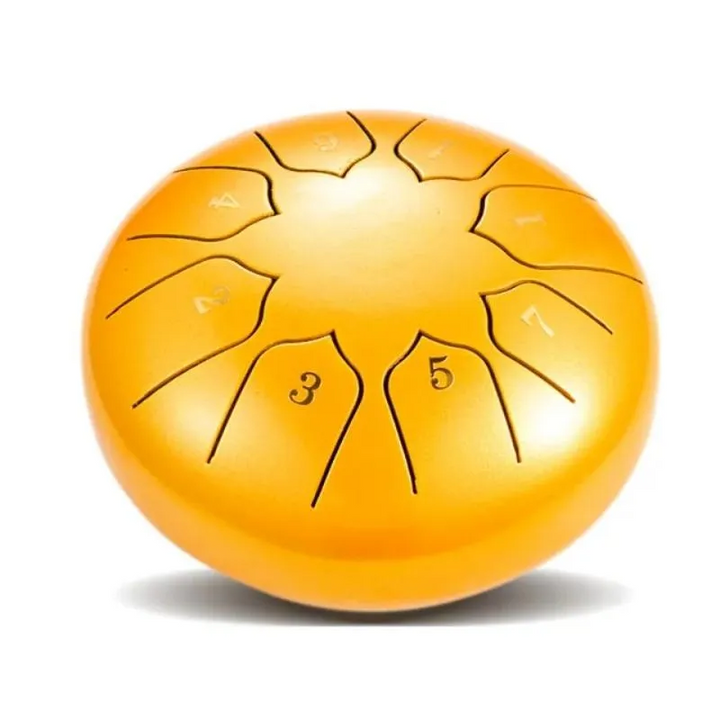 Beautiful 8-tone calming rain drum, a unique musical instrument and perfect gift for relaxation & mindfulness.