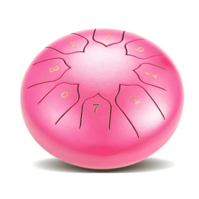 Unisex 8-tone rain drum, a versatile musical instrument for relaxation, stress relief, and beginner music.