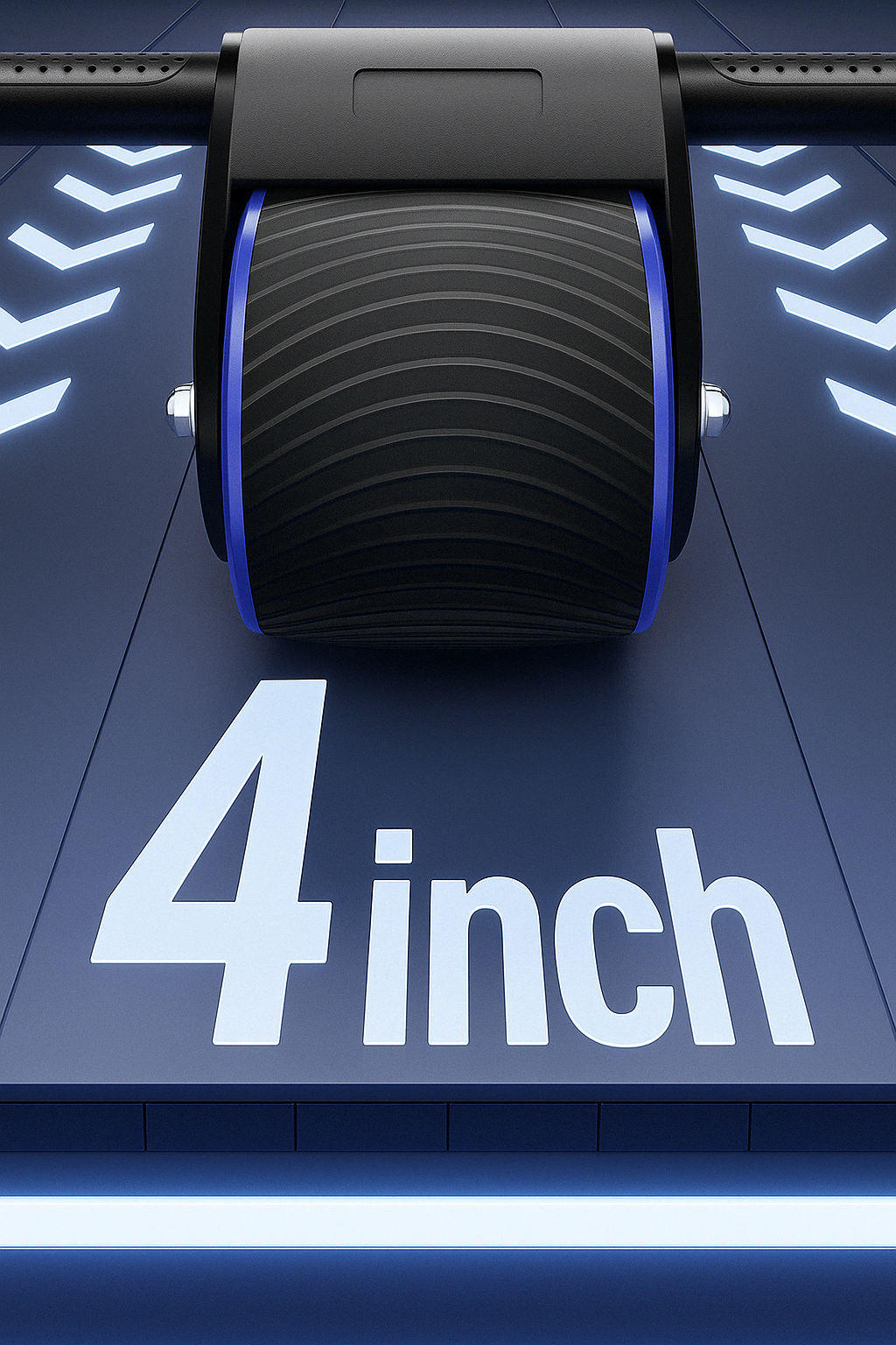 Compact ab roller for effective abdominal & core strength training. Enhance your workout routine with this exercise wheel.