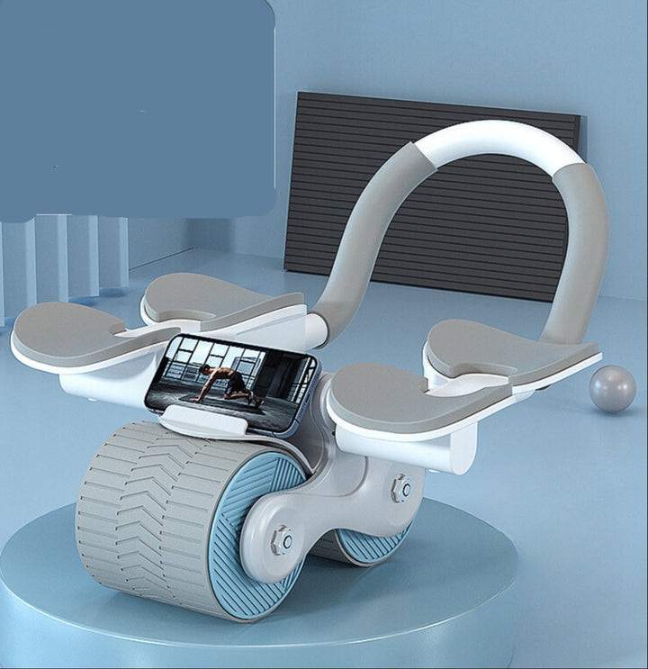 Abdominal exercise equipment: unisex core roller for home gym, strength & fitness.